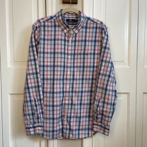 Vineyard Vines Botton Down Plaid Shirt - M Large
